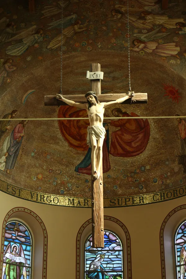 Il crocefisso nel Santuario